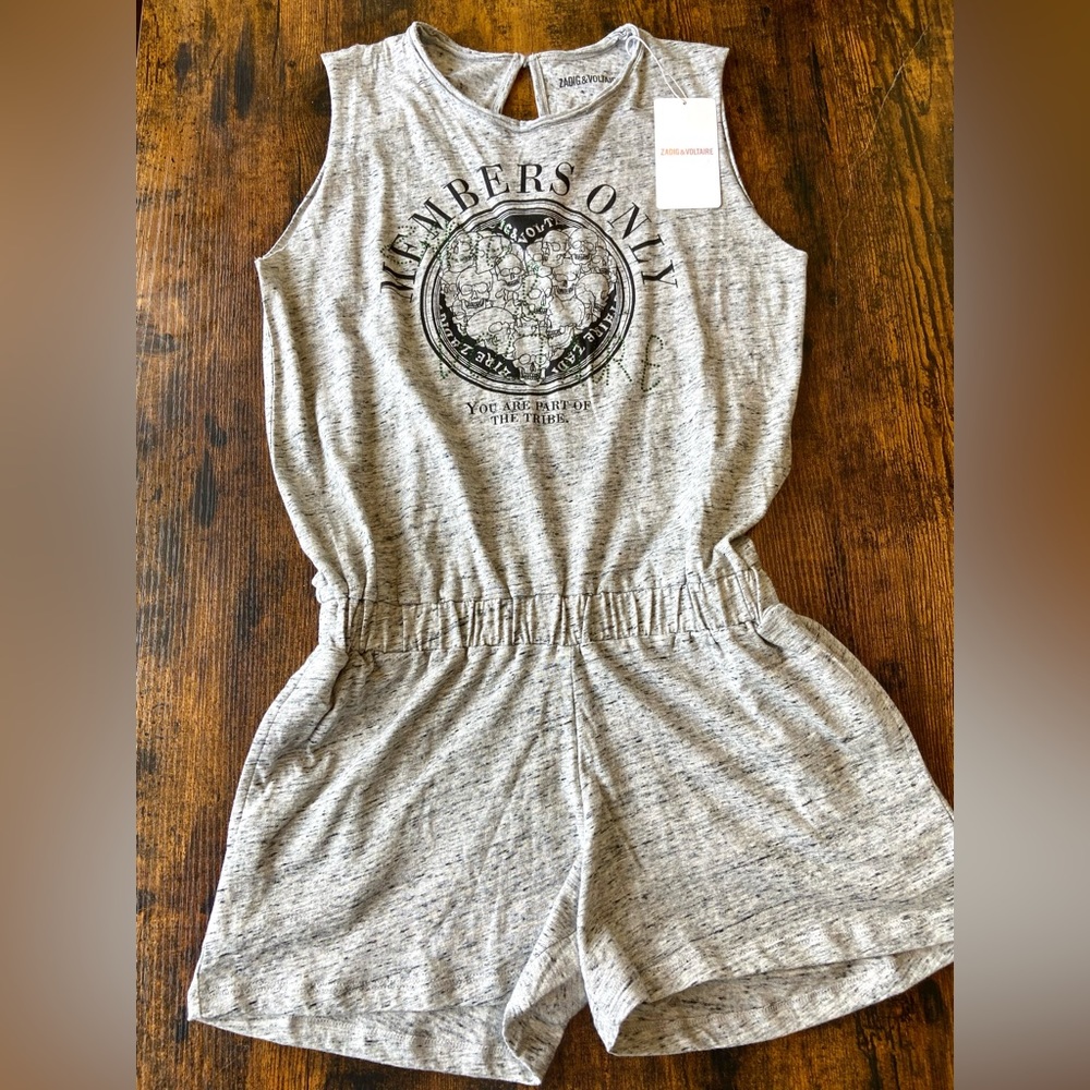 Zadig & Voltaire NWT romper size 12yr old